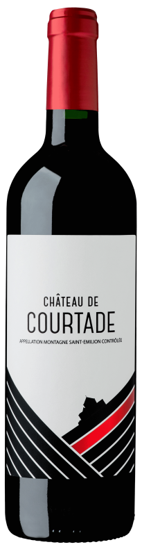 Château De Courtade Montagne Saint-Emilion, 2015, Frankrijk, Rode Wijn Château De Courtade Montagne Saint-Emilion, 2015, Frankrijk, Rode Wijn