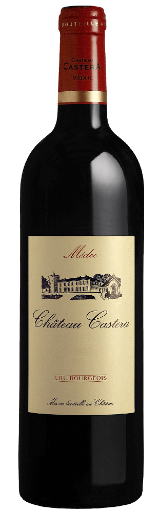 Château Castera Cru Bourgeois, 2016, Frankrijk, Rode Wijn Château Castera Cru Bourgeois, 2016, Frankrijk, Rode Wijn