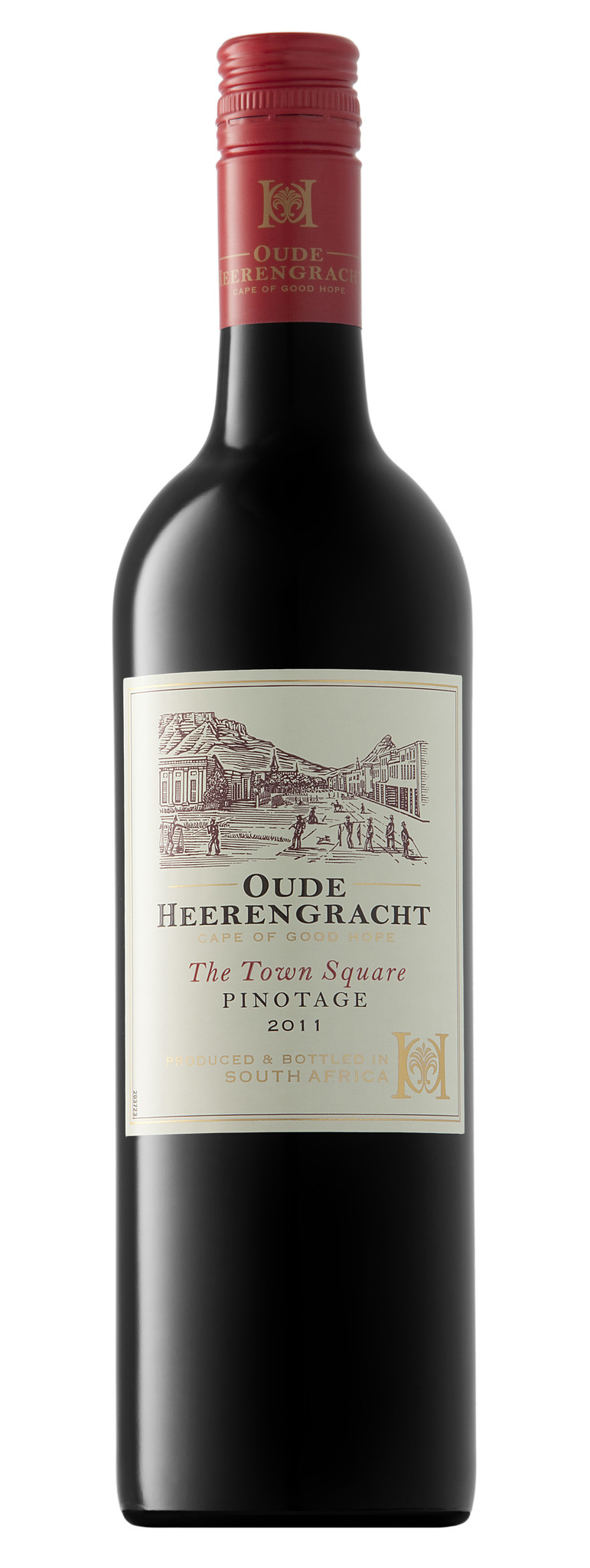 Oude Heerengracht Town Square Pinotage, 2021, Zuid-Afrika, Rode Wijn Oude Heerengracht Town Square Pinotage, 2021, Zuid-Afrika, Rode Wijn