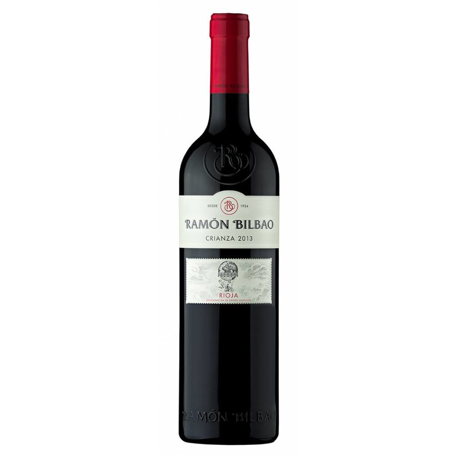 Ramon Bilbao Crianza, 2018, Tempranillo, Rioja, Spanje, Rode Wijn , Half flesje