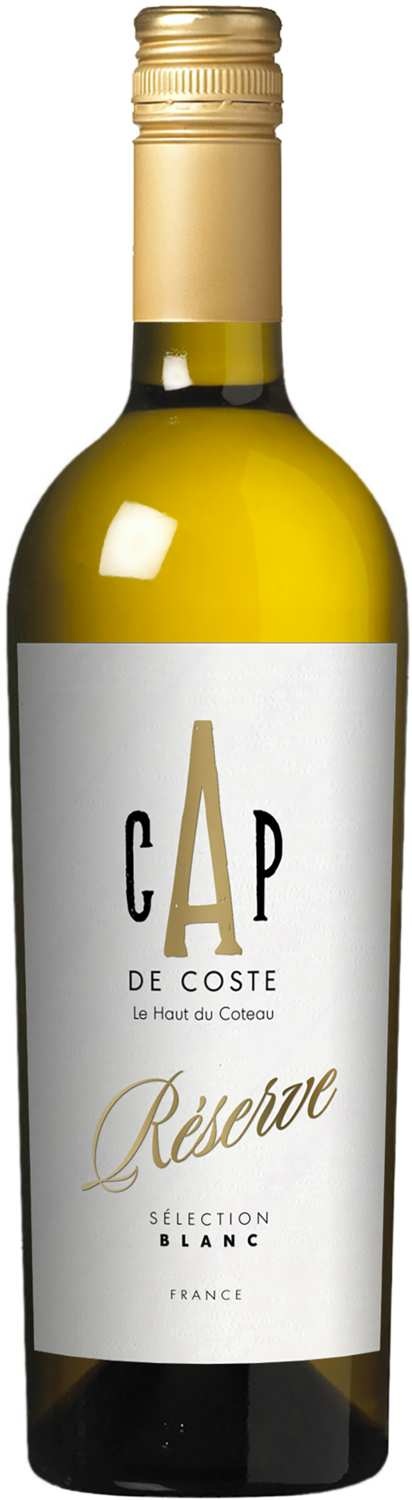 Cap de Coste Reserve Réserve Blanc, 2021, Frankrijk, Witte Wijn Cap de Coste Reserve Réserve Blanc, 2021, Frankrijk, Witte Wijn