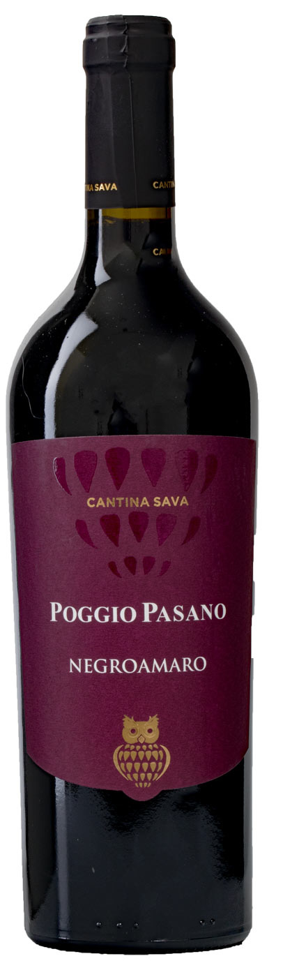 Cantina Sava Poggio Pasano, Negroamaro, 2021, Italië, Rode wijn Cantina Sava Poggio Pasano, Negroamaro, 2021, Italië, Rode wijn