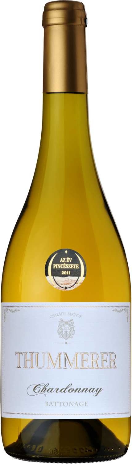 Thummerer Chardonnay Battonage, 2017, Eger, Hongarije, Witte wijn Thummerer Chardonnay Battonage, 2017, Eger, Hongarije, Witte wijn