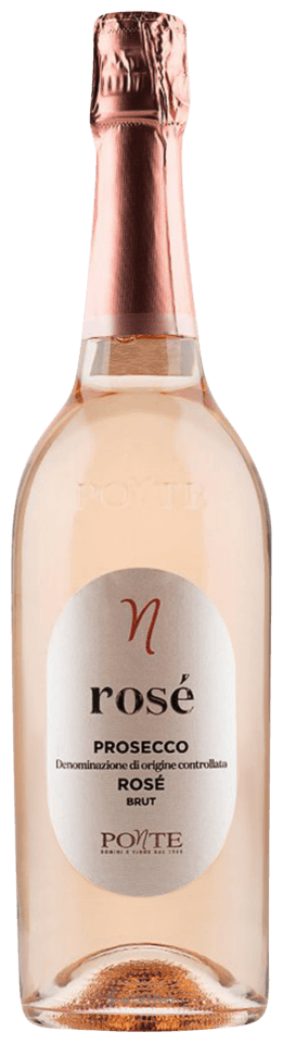 Ponte di Piave Prosecco Rosato Millesimato, 2021, Veneto, Italië, Mousserende Wijn Ponte di Piave Prosecco Rosato Millesimato, 2021, Veneto, Italië, Mousserende Wijn