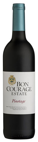 Bon Courage Pinotage, 2017, Zuid-Afrika, Rode Wijn Bon Courage Pinotage, 2017, Zuid-Afrika, Rode Wijn