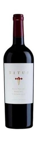 Titus Merlot, 2015, Napa Valley, USA, Rode Wijn Titus Merlot, 2015, Napa Valley, USA, Rode Wijn
