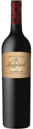 Laibach "The Ladybird", Organic Red, 2018, Zuid-Afrika, Rode wijn