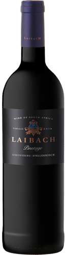 Laibach Pinotage, 2018, Zuid-Afrika, Rode wijn Laibach Pinotage, 2018, Zuid-Afrika, Rode wijn