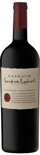 Laibach Friedrich Founders Blend, 2018, MAGNUM, Zuid-Afrika, Rode wijn
