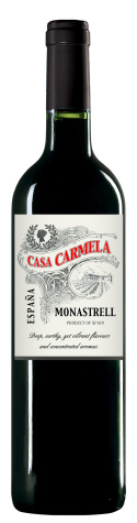 Bodegas del Mediterraneo Casa Carmela Monastrell Barrica Magnum, 2020, Spanje Bodegas del Mediterraneo Casa Carmela Monastrell Barrica Magnum, 2020, Spanje