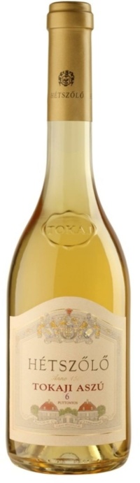 Hétszölö Tokaji Aszu 6 putt 50cl, 2013, Hongarije, Dessert Wijn Hétszölö Tokaji Aszu 6 putt 50cl, 2013, Hongarije, Dessert Wijn