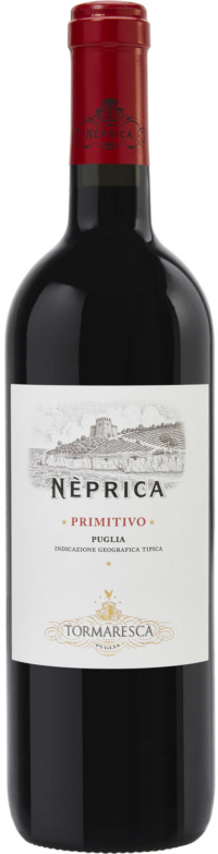 Tormaresca Neprica Primitivo, 2021, Italië, Rode wijn Tormaresca Neprica Primitivo, 2021, Italië, Rode wijn