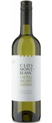Clos Mont-Blanc Castell Macabeu Chardonnay, 2022 