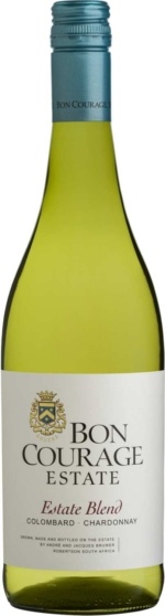Bon Courage Hillside Colombard Chardonnay, 2021, Zuid-Afrika, Witte Wijn Bon Courage Hillside Colombard Chardonnay, 2021, Zuid-Afrika, Witte Wijn