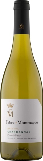 Fabre Montmayou Chardonnay Reservado, 2022, Argentinië, Witte wijn Fabre Montmayou Chardonnay Reservado, 2022, Argentinië, Witte wijn