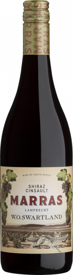 Marras Shiraz Cinsault, 2020, Zuid-Afrika, Rode wijn Marras Shiraz Cinsault, 2020, Zuid-Afrika, Rode wijn