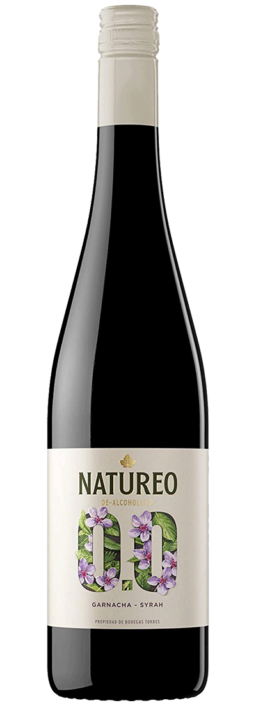 Torres Natureo Grenache Syrah 2022, 0% Alcohol, Spanje, Rode wijn Torres Natureo Grenache Syrah 2022, 0% Alcohol, Spanje, Rode wijn