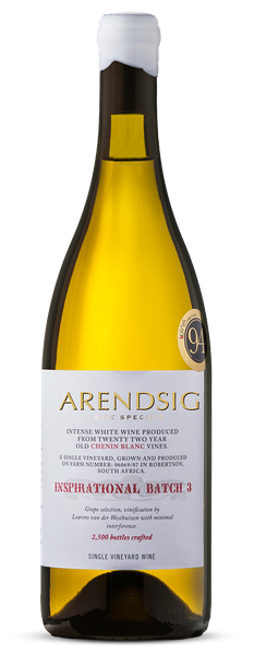 Arendsig Inspirational Chenin Blanc, 2021, Zuid-Afrika, Witte Wijn Arendsig Inspirational Chenin Blanc, 2021, Zuid-Afrika, Witte Wijn