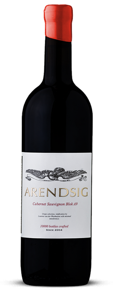 Arendsig Cabernet Sauvignon Blok A9, 2021, Zuid-Afrika, Rode Wijn Arendsig Cabernet Sauvignon Blok A9, 2021, Zuid-Afrika, Rode Wijn