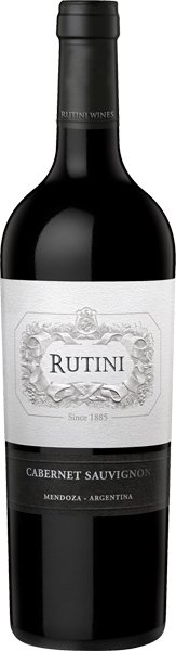 Rutini Cabernet Sauvignon, 2017, Mendoza, Argentinië, Rode Wijn Rutini Cabernet Sauvignon, 2017, Mendoza, Argentinië, Rode Wijn