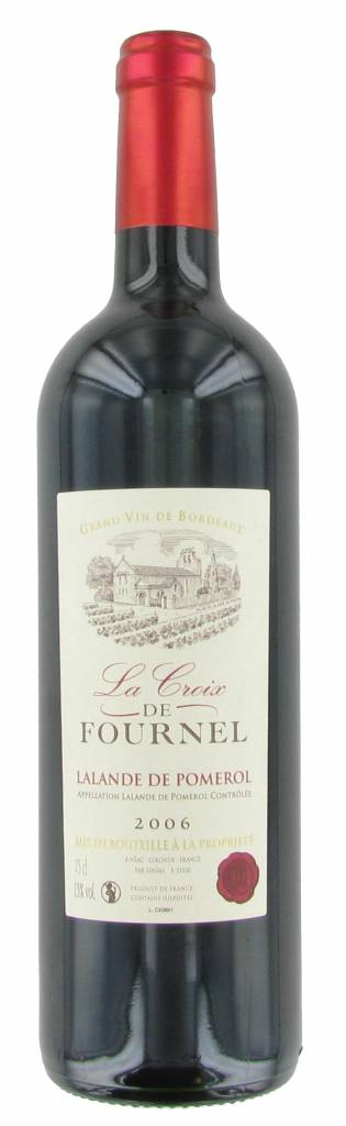Chateau La Croix de Fournel Lalande Pomerol, 2019, Frankrijk, Rode wijn Chateau La Croix de Fournel Lalande Pomerol, 2019, Frankrijk, Rode wijn