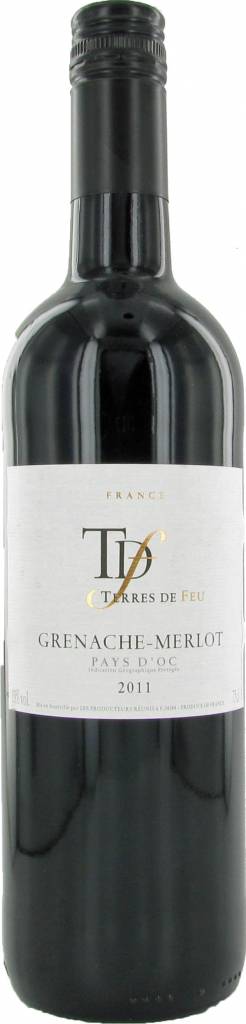 Terres de Feu Grenache Merlot, Syrah, 2022, Frankrijk, Rode wijn Terres de Feu Grenache Merlot, Syrah, 2022, Frankrijk, Rode wijn