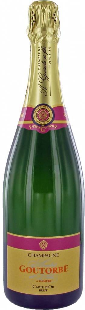 Andre Goutorbe Carte D'Or, Champagne, Frankrijk, Mousserende Wijn Andre Goutorbe Carte D'Or, Champagne, Frankrijk, Mousserende Wijn
