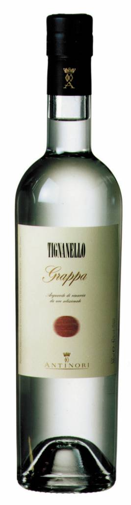 Tignanello Antinori Grappa 50cl, Toscane, Italië, Distillaat Tignanello Antinori Grappa 50cl, Toscane, Italië, Distillaat