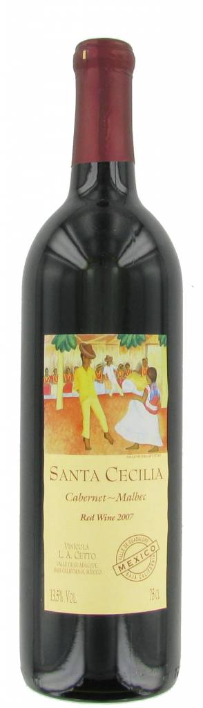 LA Cetto Santa Cecilia Red, 2021, Mexico, Rode Wijn LA Cetto Santa Cecilia Red, 2021, Mexico, Rode Wijn