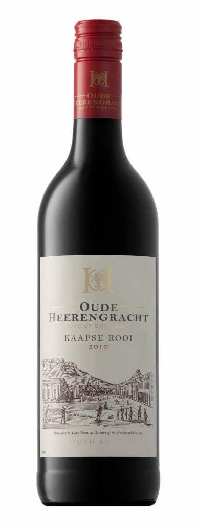 Oude Heerengracht Kaapse Rooi, 2021, Zuid-Afrika, Rode wijn Oude Heerengracht Kaapse Rooi, 2021, Zuid-Afrika, Rode wijn