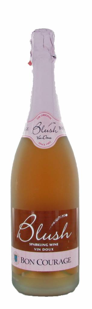 Bon Courage Blush Sparkling Rosé Muscadel, Zuid-Afrika, Mousserende Wijn Bon Courage Blush Sparkling Rosé Muscadel, Zuid-Afrika, Mousserende Wijn