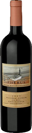 Fabre Montmayou Phebus, Malbec Syrah, 2020, Patagonia, Argentinië, Rode Wijn Fabre Montmayou Phebus, Malbec Syrah, 2020, Patagonia, Argentinië, Rode Wijn
