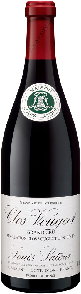 Louis Latour Clos Vougeot Grand cru, 2019, Frankrijk, Rode Wijn Louis Latour Clos Vougeot Grand cru, 2019, Frankrijk, Rode Wijn