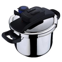 Hogedrukpan 6 liter RVS