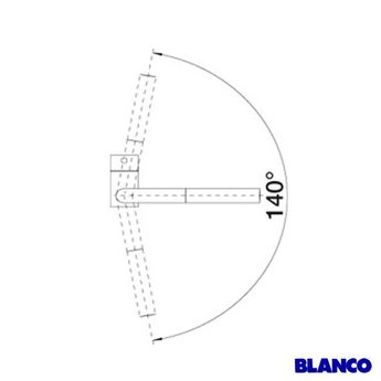 Blanco Kraan keuken BLANCO LINUS-S - Chroom