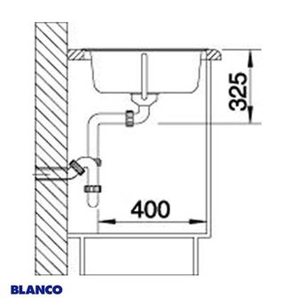 Blanco Spoelbak keuken BLANCOTIPO 45 S - 513015