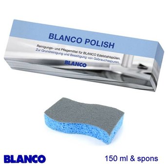 Blanco Blanco Reinigingsset RVS - 127810, onderhoud en reiniging RVS spoelbakken.