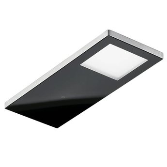 Naber Keukenverlichting onderbouw 2x Vetro met zwart of witte glasafdekking