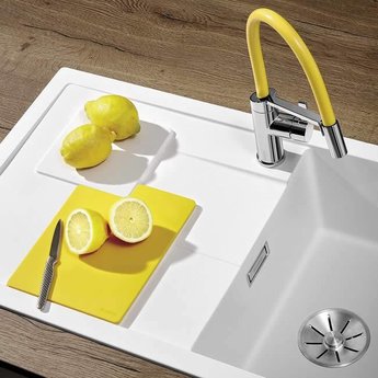 Blanco Keukenkraan BLANCO VIU-S Chroom met vier kleuren tube