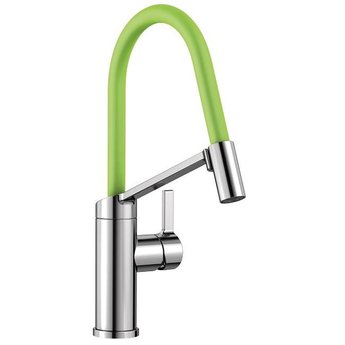 Blanco Keukenkraan BLANCO VIU-S Chroom met vier kleuren tube