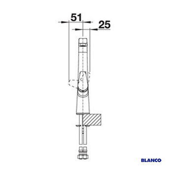 Blanco Keukenkraan BLANCO AVONA Chroom