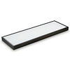 Naber Wandschap Mat zwart Lista 30 met LED