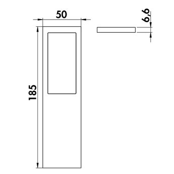 Naber LED Keukenverlichting onderbouw Livello zwarte uitvoering-Sets: 1-2-3-5 stuks.