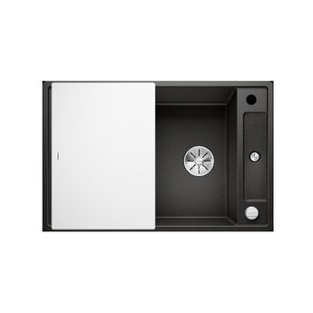 Blanco Zwarte Spoelbak Blanco AXIA III 45SF-525842 Vlakbouw-Black line