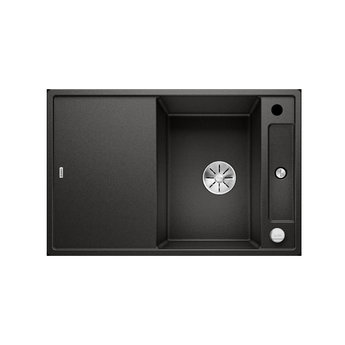 Blanco Zwarte Spoelbak Blanco AXIA III 45SF-525842 Vlakbouw-Black line