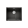 Blanco Zwarte Spoelbak Blanco ETAGON 500U-525887-Black line