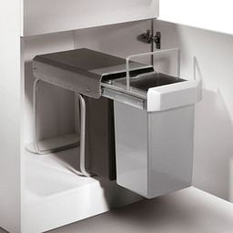 Wesco Double 30L, antraciet/grijs