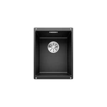 Blanco Zwarte Spoelbak Blanco SUBLINE 320U-525983-Black line - Onderbouw