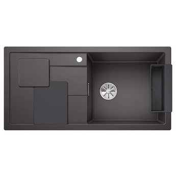 Blanco Spoelbak Blanco SITY XL 6 S - Rock grey - Lava grey