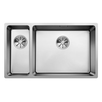 Blanco Spoelbak keuken - ANDANO 500/180U - Manuele of Automatische bediening - Grote bak rechts